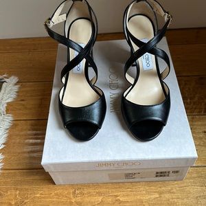 Black Jimmy Choo sandals